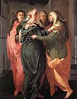 Visitation by Jacopo Pontormo